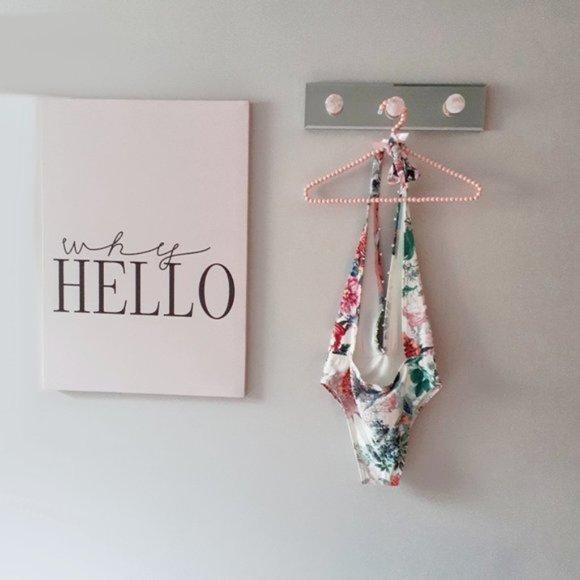 NWT Rococo Sand printed beaded one piece swimsuit - Picture 3 of 4